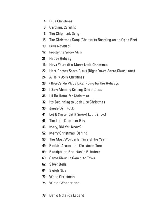 Christmas Hits for Banjo | 小雅音樂 Hsiaoya Music