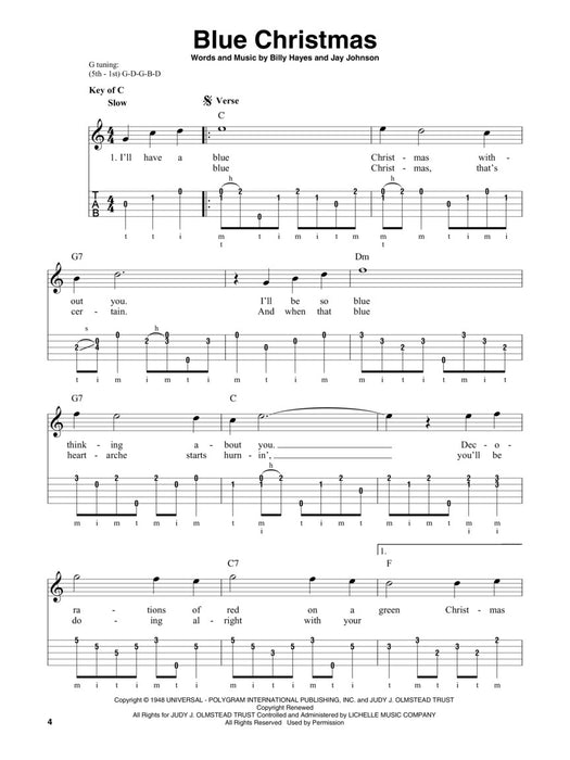 Christmas Hits for Banjo | 小雅音樂 Hsiaoya Music