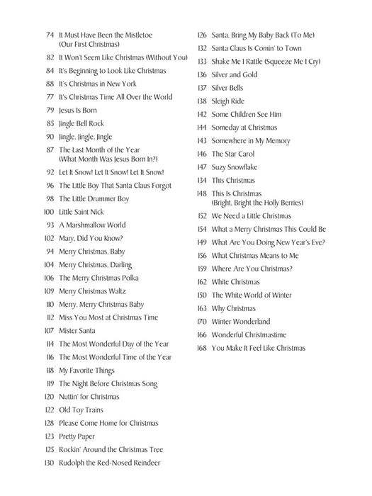 The Christmas Classics Book - 2nd Edition Easy Guitar Without Tablature 吉他 指法譜 | 小雅音樂 Hsiaoya Music