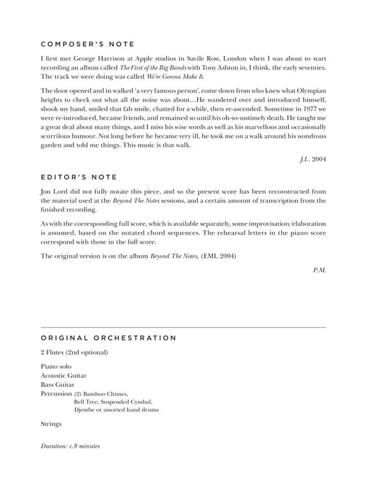 The Jon Lord Collection 11 Compositions | 小雅音樂 Hsiaoya Music