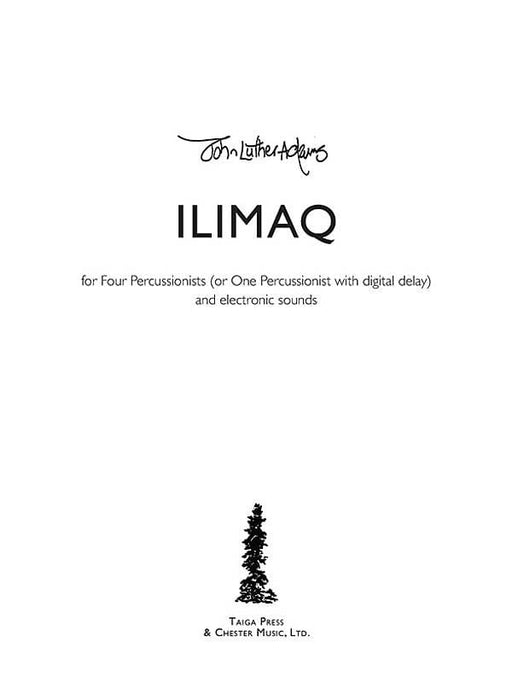 Ilimaq for Four Percussionists (or One Percussionist with digital delay) and Electronic Sounds 數位 擊樂器 | 小雅音樂 Hsiaoya Music