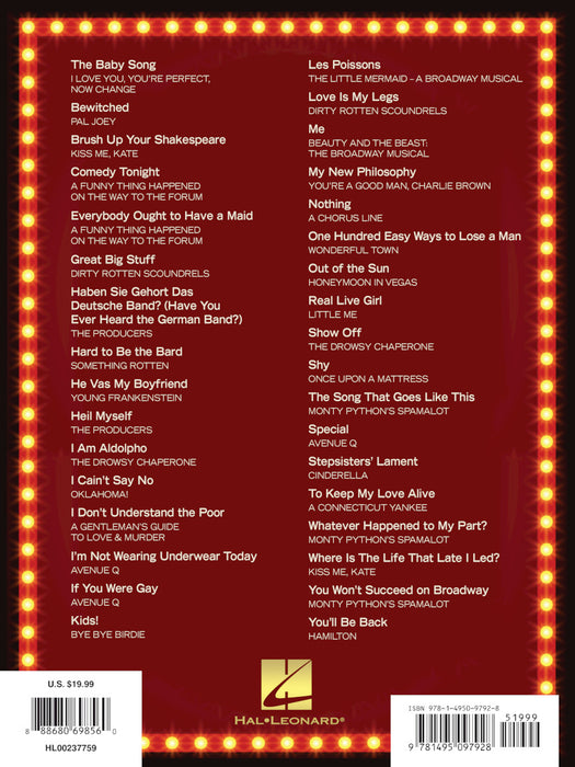 The Best Broadway Comedy Songs 百老匯 | 小雅音樂 Hsiaoya Music