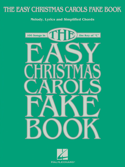 The Easy Christmas Carols Fake Book Melody, Lyrics & Simplified Chords in the Key of C 耶誕頌歌 費克 旋律 | 小雅音樂 Hsiaoya Music