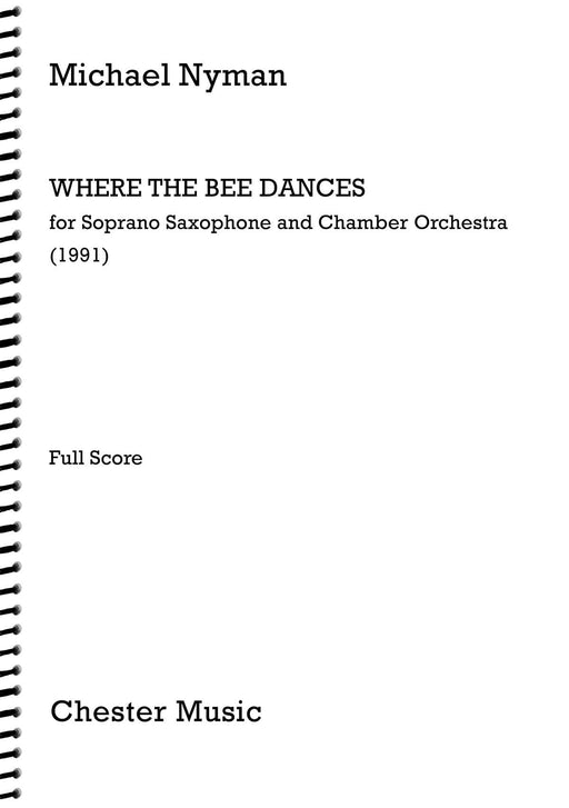 Where the Bee Dances for Soprano Saxophone and Chamber Orchestra 薩氏管 室內合奏團 舞曲 | 小雅音樂 Hsiaoya Music