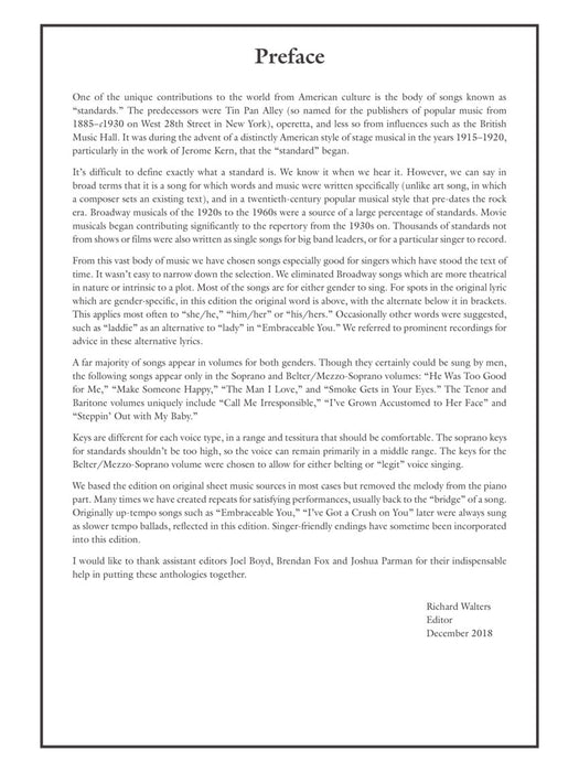 The Singer's Anthology of American Standards Soprano Edition | 小雅音樂 Hsiaoya Music