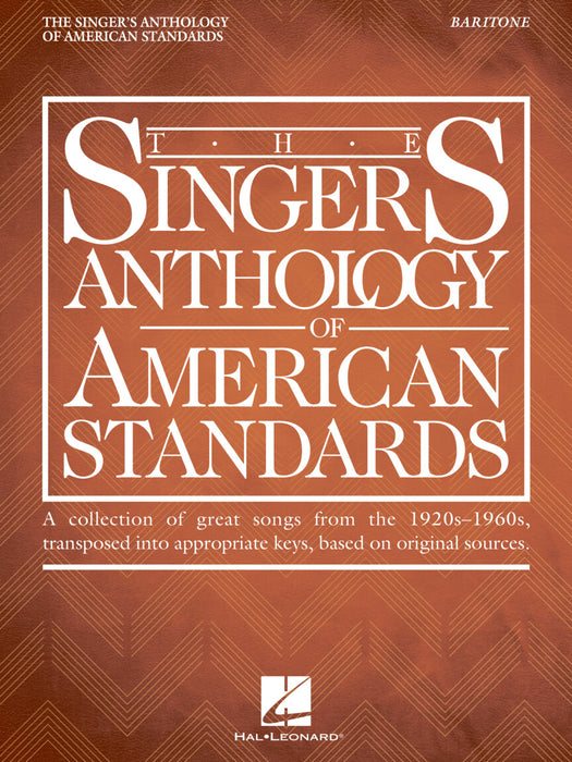 The Singer's Anthology of American Standards Baritone Edition | 小雅音樂 Hsiaoya Music
