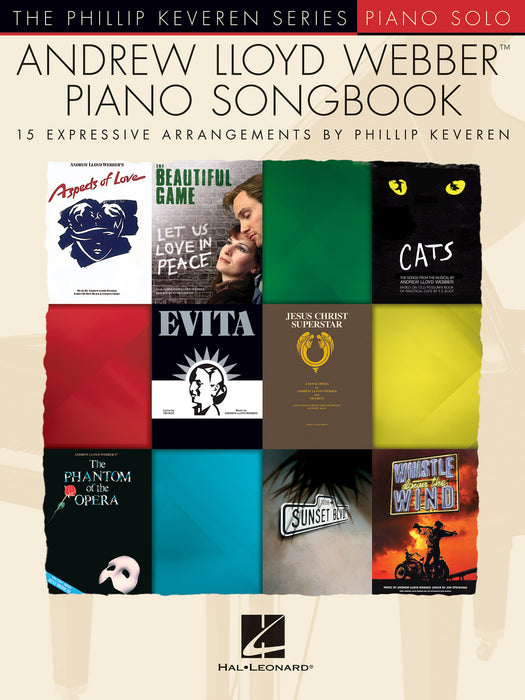 Andrew Lloyd Webber Piano Songbook The Phillip Keveren Series 鋼琴 | 小雅音樂 Hsiaoya Music