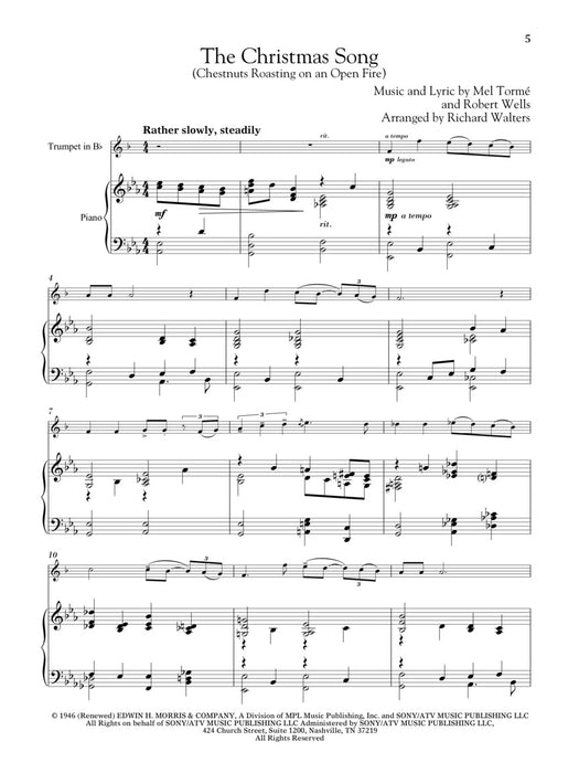 Christmas Songs for Classical Players - Trumpet and Piano 12 Holiday Favorites 古典 小號 鋼琴 | 小雅音樂 Hsiaoya Music