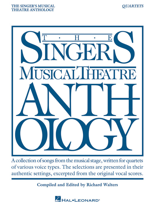 Singer's Musical Theatre Anthology - Quartets Book Only 四重奏 | 小雅音樂 Hsiaoya Music