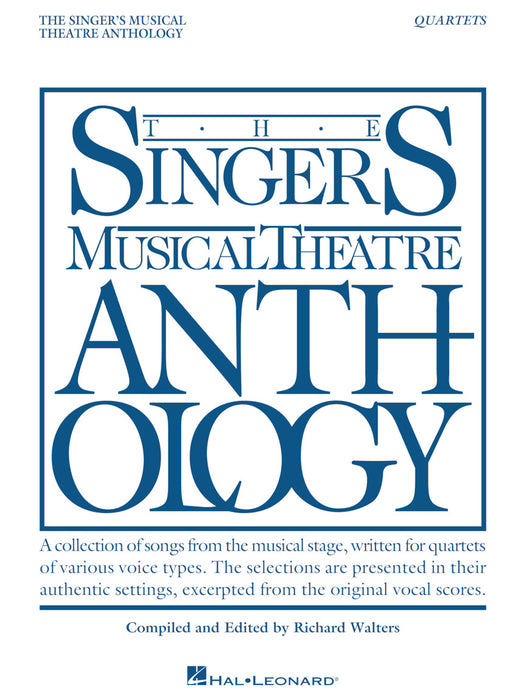 Singer's Musical Theatre Anthology - Quartets Book Only 四重奏 | 小雅音樂 Hsiaoya Music
