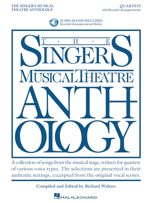 Singer's Musical Theatre Anthology - Quartets Book/Online Audio 四重奏 | 小雅音樂 Hsiaoya Music