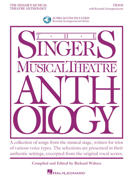 The Singer's Musical Theatre Anthology: Trios - Book/Online Audio 20 Trios for Various Voice Combinations 三重奏 | 小雅音樂 Hsiaoya Music