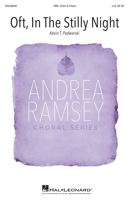 Oft, in the Stilly Night Andrea Ramsey Choral Series 合唱 | 小雅音樂 Hsiaoya Music