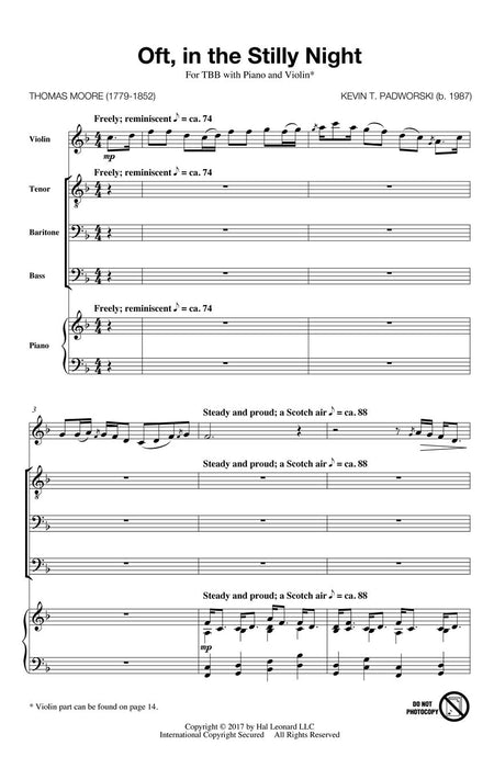 Oft, in the Stilly Night Andrea Ramsey Choral Series 合唱 | 小雅音樂 Hsiaoya Music