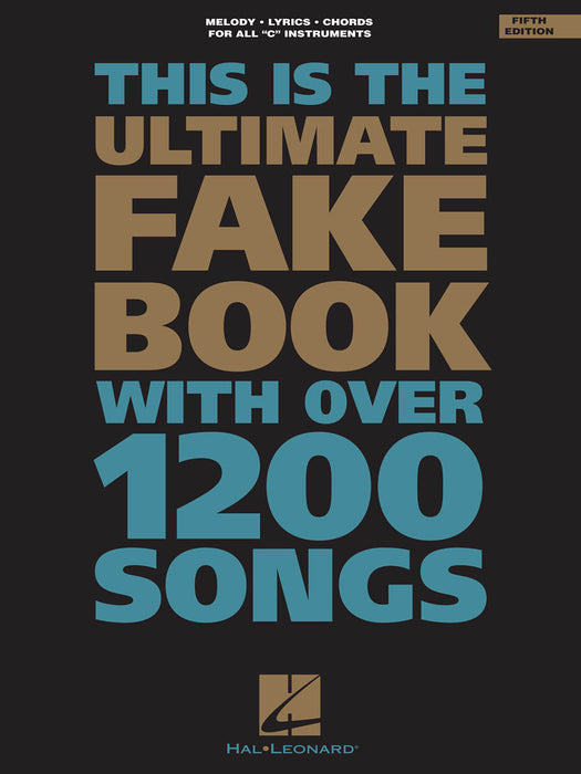 The Ultimate Fake Book - 5th Edition C Edition 費克 | 小雅音樂 Hsiaoya Music