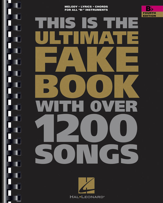 The Ultimate Fake Book - Fourth Edition B-flat Edition 費克 | 小雅音樂 Hsiaoya Music