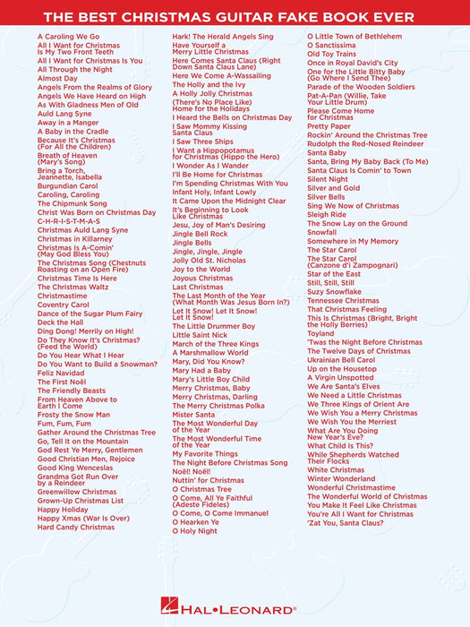 The Best Christmas Guitar Fake Book Ever - 3rd Edition 吉他費克 | 小雅音樂 Hsiaoya Music