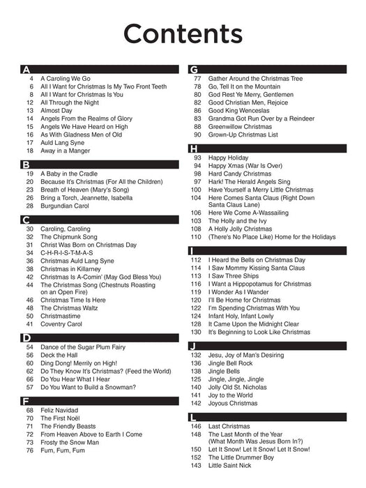 The Best Christmas Guitar Fake Book Ever - 3rd Edition 吉他費克 | 小雅音樂 Hsiaoya Music