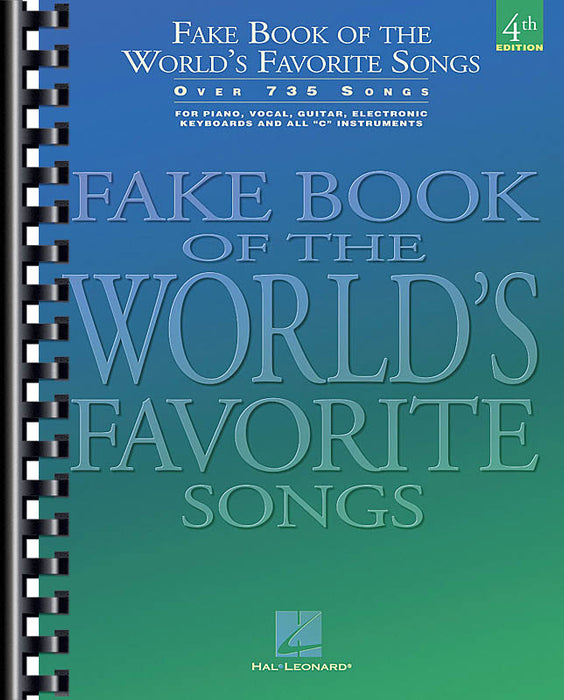 Fake Book of the World's Favorite Songs - 4th Edition C Edition 費克 | 小雅音樂 Hsiaoya Music