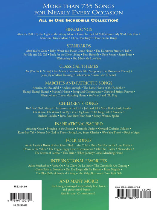 Fake Book of the World's Favorite Songs - 4th Edition C Edition 費克 | 小雅音樂 Hsiaoya Music