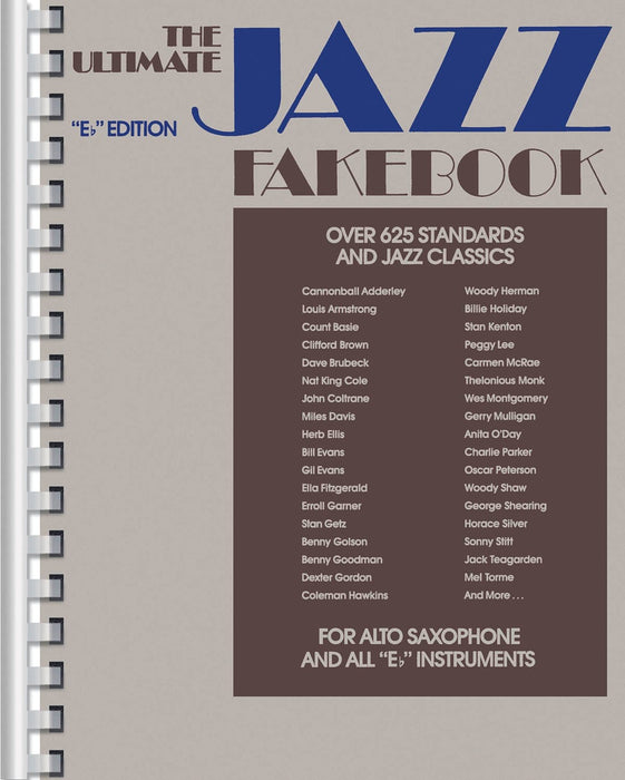 The Ultimate Jazz Fake Book E-flat Edition 費克 | 小雅音樂 Hsiaoya Music