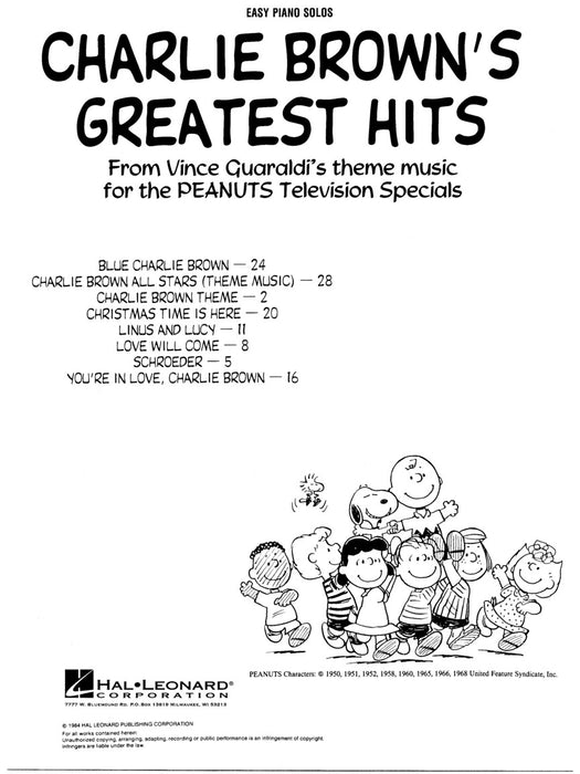 Charlie Brown's Greatest Hits | 小雅音樂 Hsiaoya Music