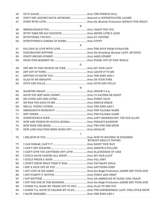 The Real Broadway Book C Instruments 百老匯 | 小雅音樂 Hsiaoya Music