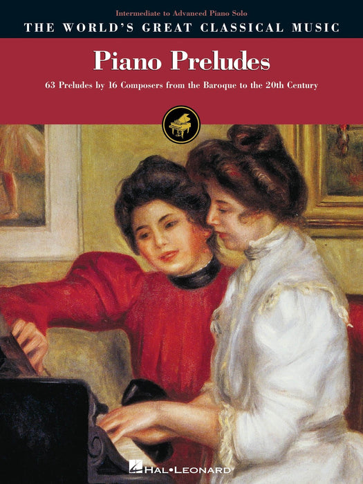 Piano Preludes Intermediate to Advanced Piano Solos The World's Great Classical Music Series 鋼琴 前奏曲 鋼琴 獨奏 古典 | 小雅音樂 Hsiaoya Music