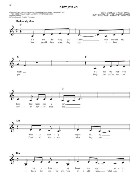 The Easy Sixties Fake Book 費克 | 小雅音樂 Hsiaoya Music