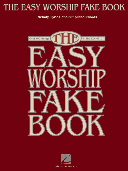The Easy Worship Fake Book Over 100 Songs in the Key of C 費克 | 小雅音樂 Hsiaoya Music