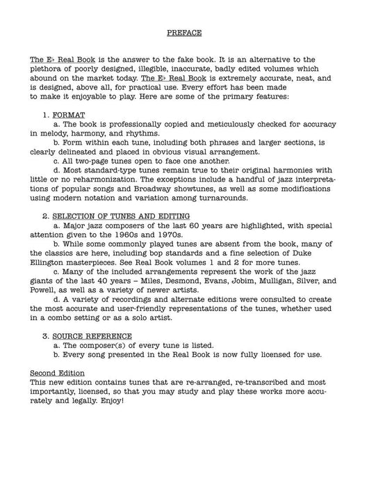 The Real Book - Volume III Eb Edition | 小雅音樂 Hsiaoya Music