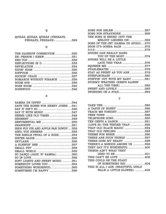 The Real Book - Volume III Eb Edition | 小雅音樂 Hsiaoya Music