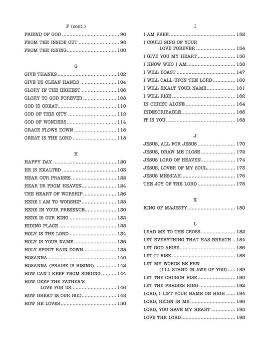 The Real Worship Book C Instruments | 小雅音樂 Hsiaoya Music