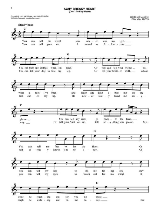 The Easy Country Fake Book Over 100 Songs in the Key of C 費克 | 小雅音樂 Hsiaoya Music