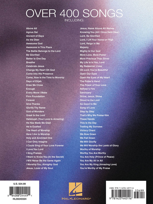 The Praise & Worship Fake Book B Flat Edition 費克 | 小雅音樂 Hsiaoya Music