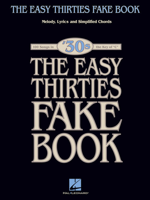 The Easy 1930s Fake Book 100 Songs in the Key of C 費克 | 小雅音樂 Hsiaoya Music
