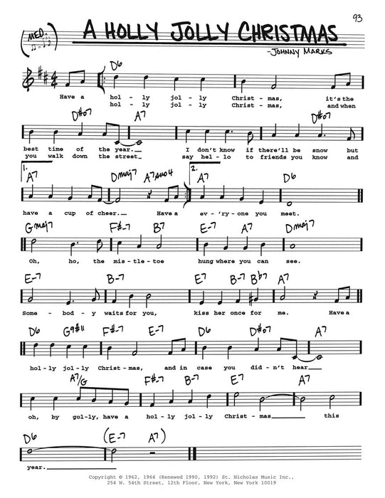 The Real Christmas Book - 2nd Edition Bb Edition | 小雅音樂 Hsiaoya Music