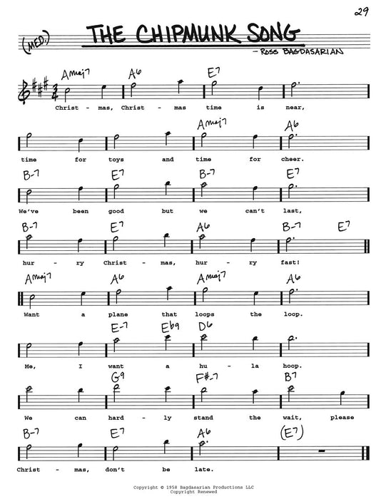 The Real Christmas Book - 2nd Edition Eb Edition | 小雅音樂 Hsiaoya Music