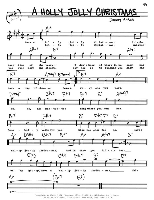 The Real Christmas Book - 2nd Edition Eb Edition | 小雅音樂 Hsiaoya Music