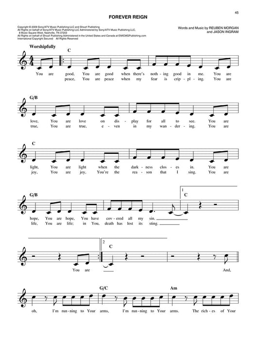 More of the Easy Worship Fake Book Over 100 Songs in the Key of C 費克 | 小雅音樂 Hsiaoya Music