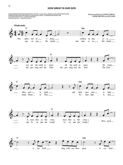 More of the Easy Worship Fake Book Over 100 Songs in the Key of C 費克 | 小雅音樂 Hsiaoya Music