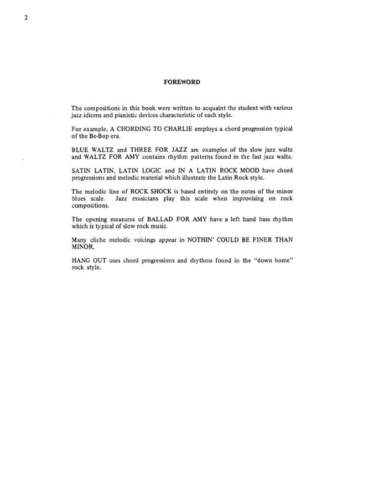 Jazz Delights Intermediate Level Composer Showcase 爵士音樂 作曲家 | 小雅音樂 Hsiaoya Music