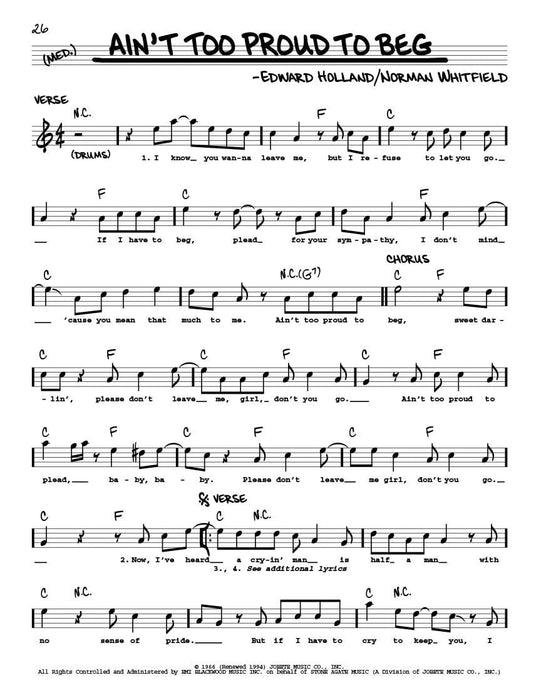 The Real R&B Book C Instruments | 小雅音樂 Hsiaoya Music