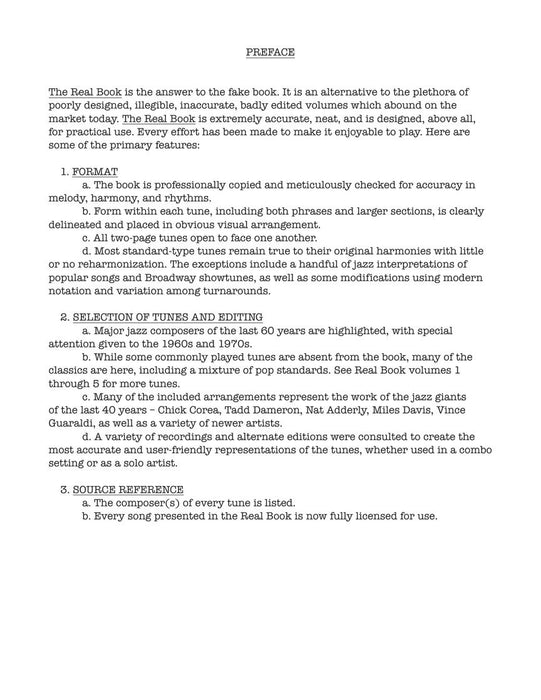 The Real Book - Volume VI C Instruments | 小雅音樂 Hsiaoya Music