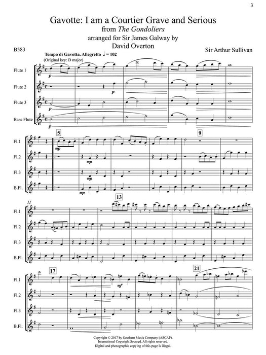 Arias for 4-Flute Choir 長笛團 詠唱調 詠嘆調 | 小雅音樂 Hsiaoya Music