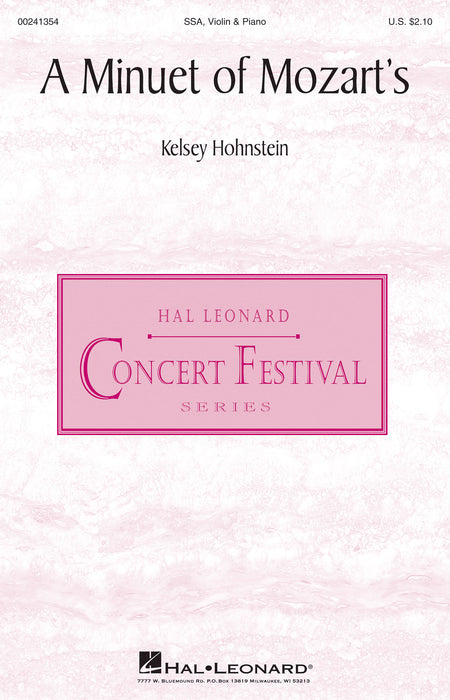 A Minuet of Mozart's Concert Festival 小步舞曲 | 小雅音樂 Hsiaoya Music