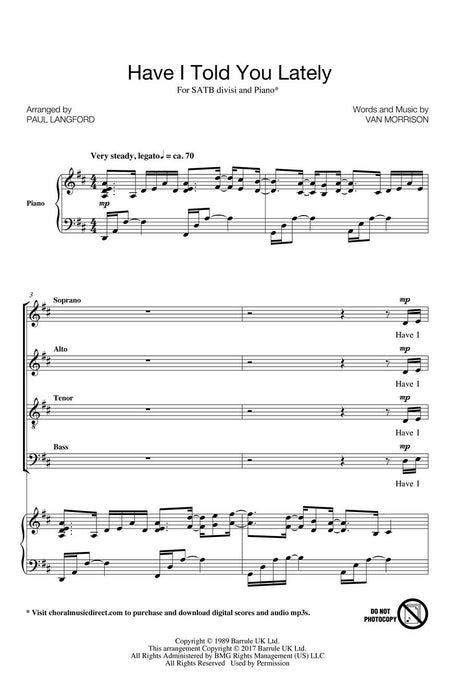 Have I Told You Lately Voices Rising Series | 小雅音樂 Hsiaoya Music