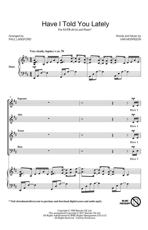 Have I Told You Lately Voices Rising Series | 小雅音樂 Hsiaoya Music