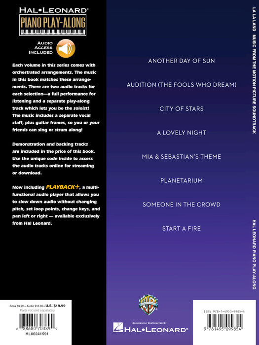 La La Land Piano Play-Along Volume 20 鋼琴 | 小雅音樂 Hsiaoya Music