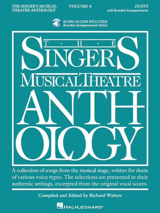 The Singer's Musical Theatre Anthology: Duets, Volume 4 - Book/Online Audio Book/Online Audio 二重奏 | 小雅音樂 Hsiaoya Music